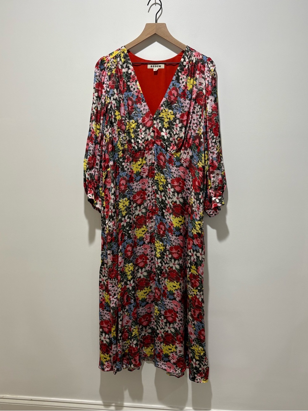 Boden Faux Wrap Women’s Maxi Dress